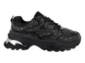 Tenis ATOK Negros con Plataforma para Mujer
