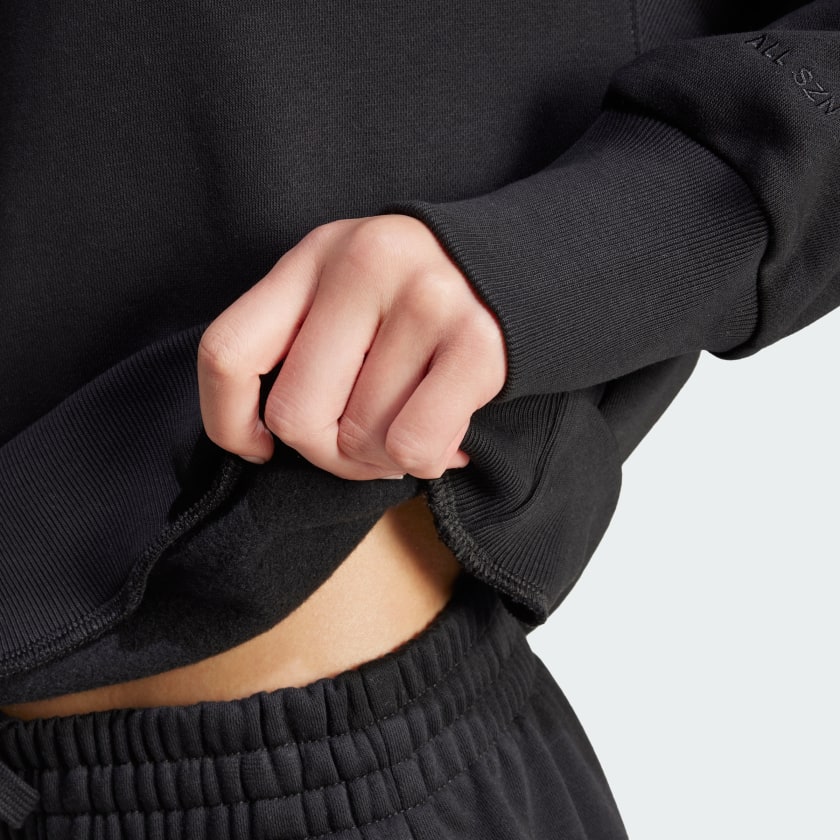 Women's adidas ALL SZN Fleece Loose Sweatshirt