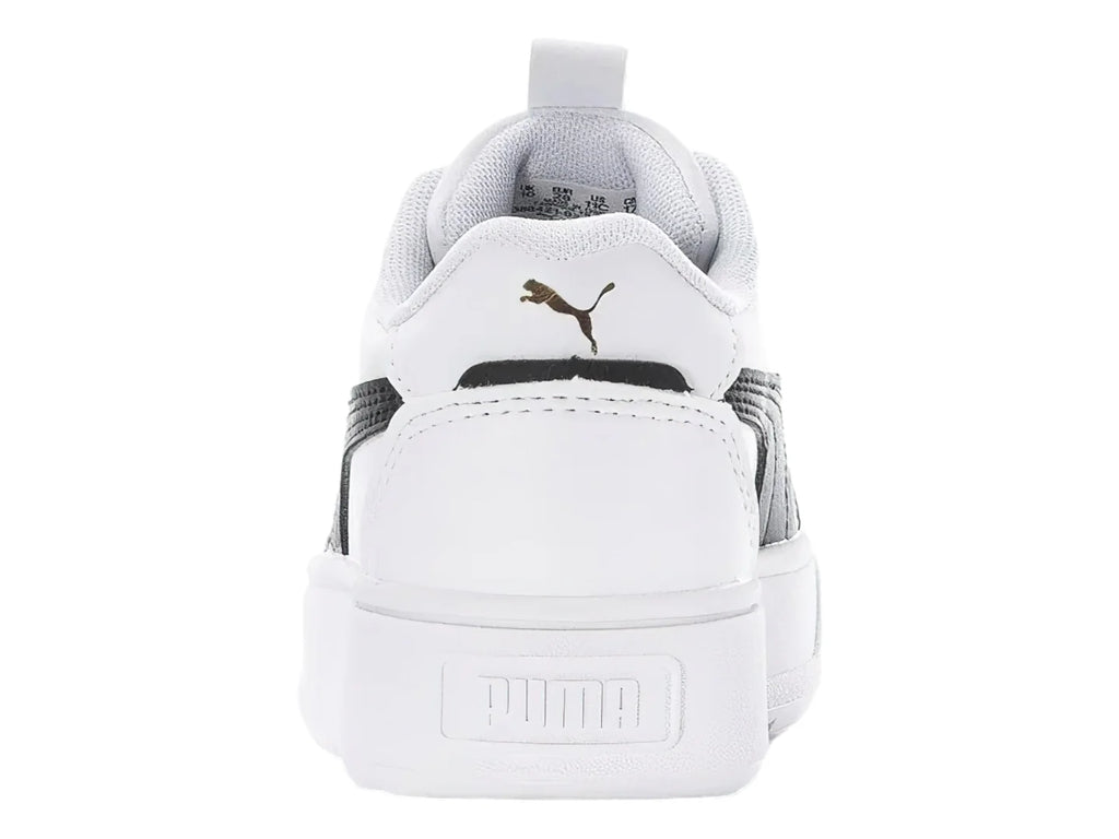 Tenis PUMA Carmen Rebelle Blanco y Negro para Niña