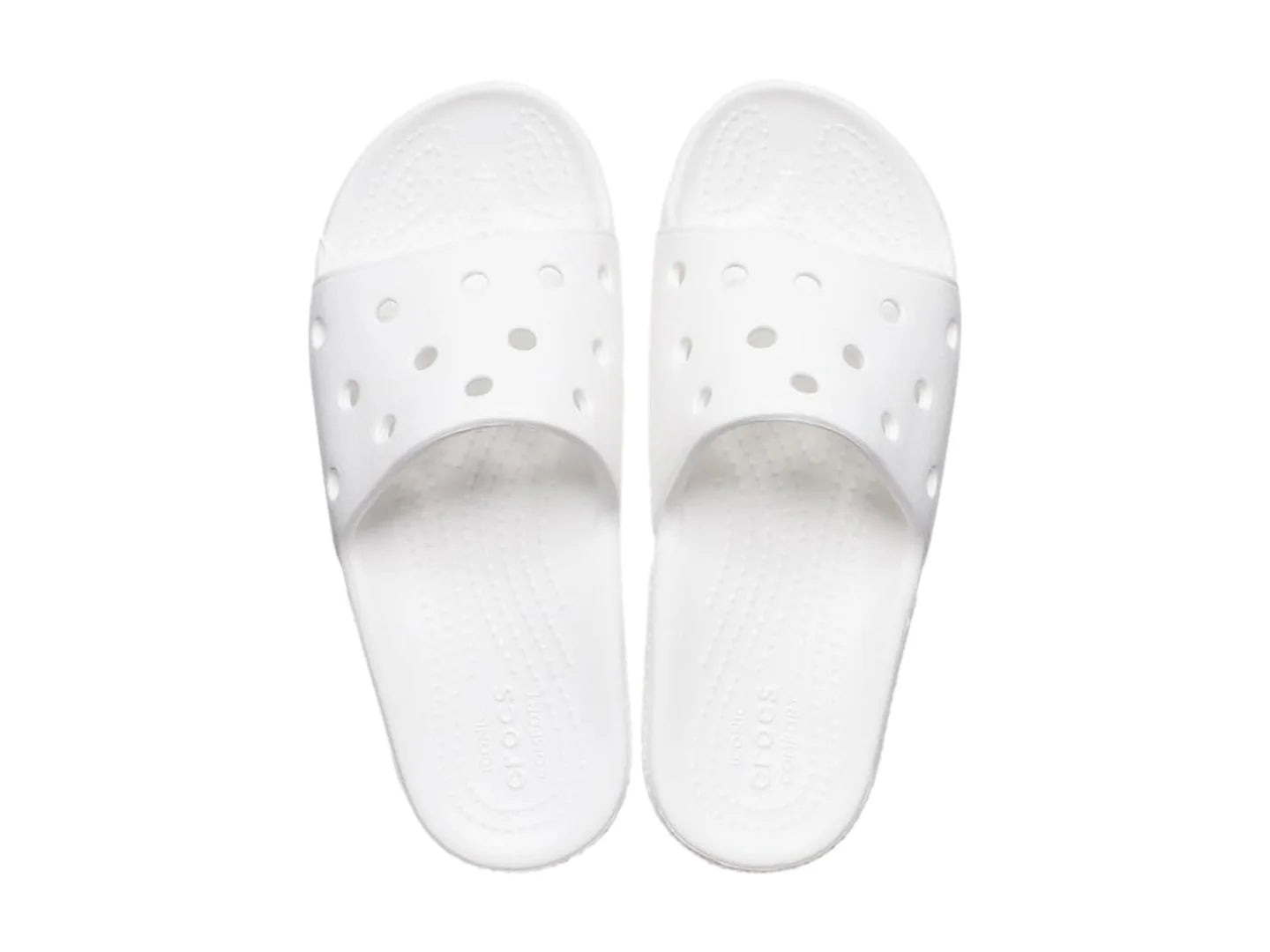 Sandalias Crocs Classic Slide V2 Blancas para Hombre