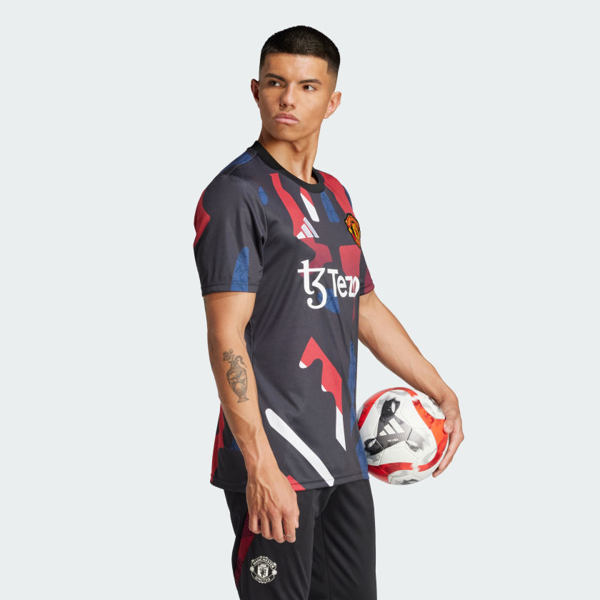 Men's adidas Manchester United 24/25 Pre-Match Jersey