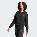 Women's adidas Essentials Seasonals Animal French Terry Full-Zip Hoodie