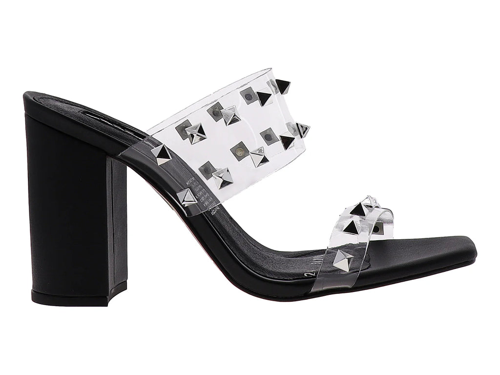 Zapatillas EFE Aldana Negro y Transparente para Mujer