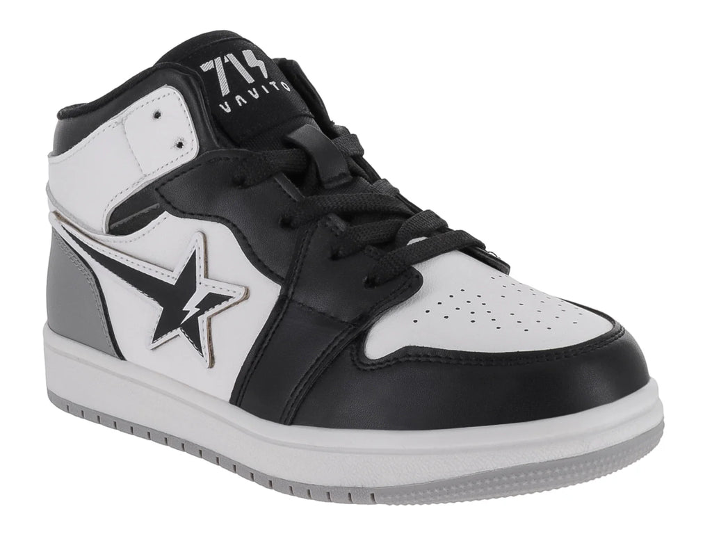 Tenis VAVITO Blanco y Negro para Niño