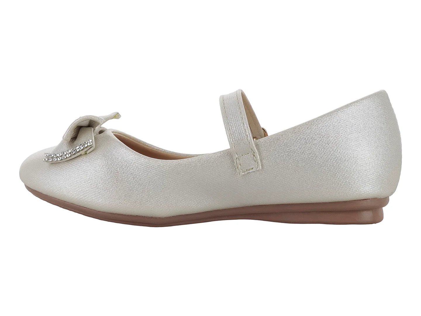 Zapatos Planos Genesis Italia Salma Dorado para Niña