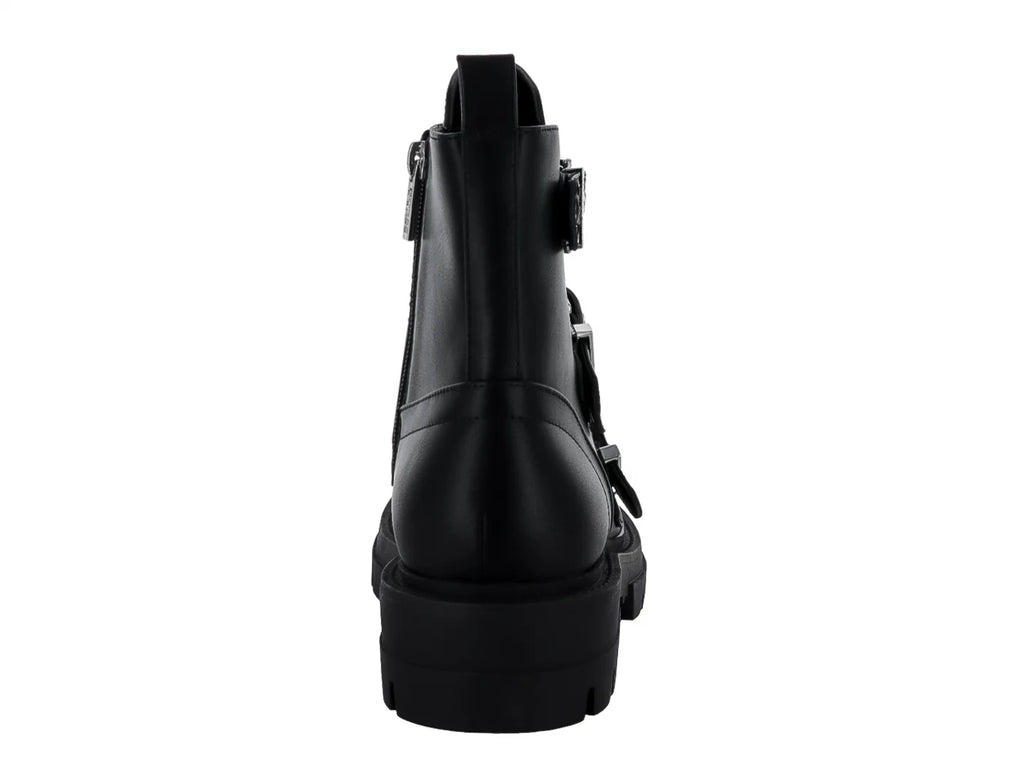 Botines Combat Guess Negros para Mujer