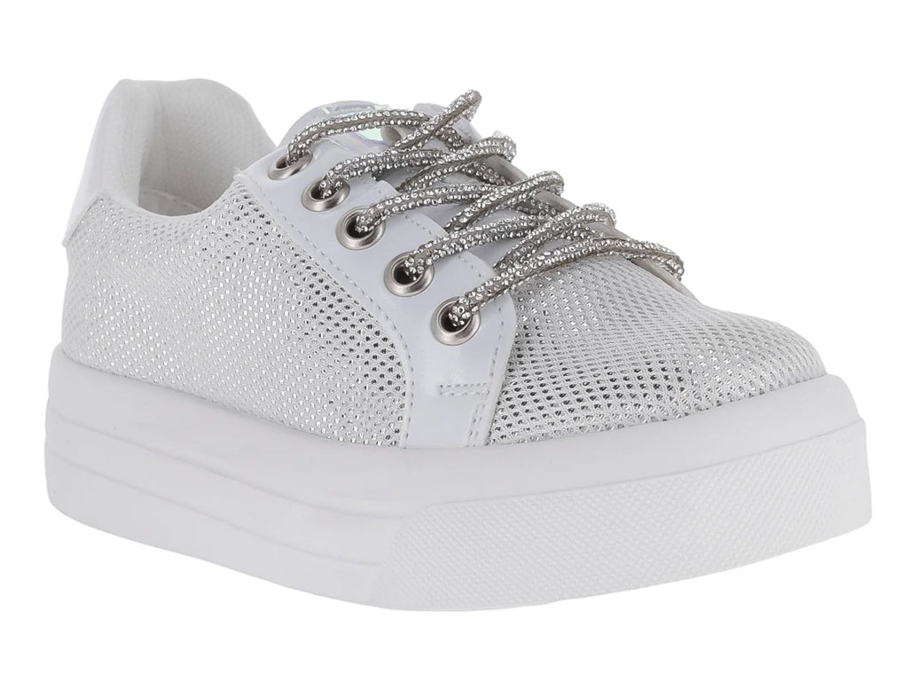 Tenis Divitas Plata para Niña