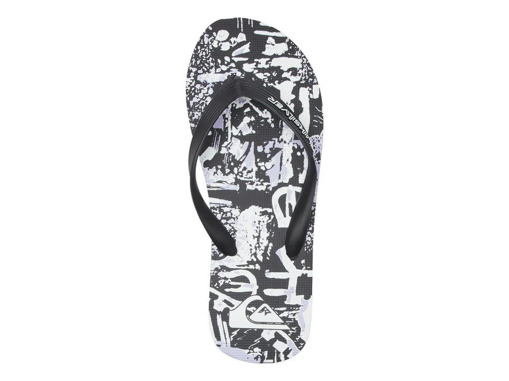 Sandalias Quiksilver Molokai Art Color Negro para Hombre