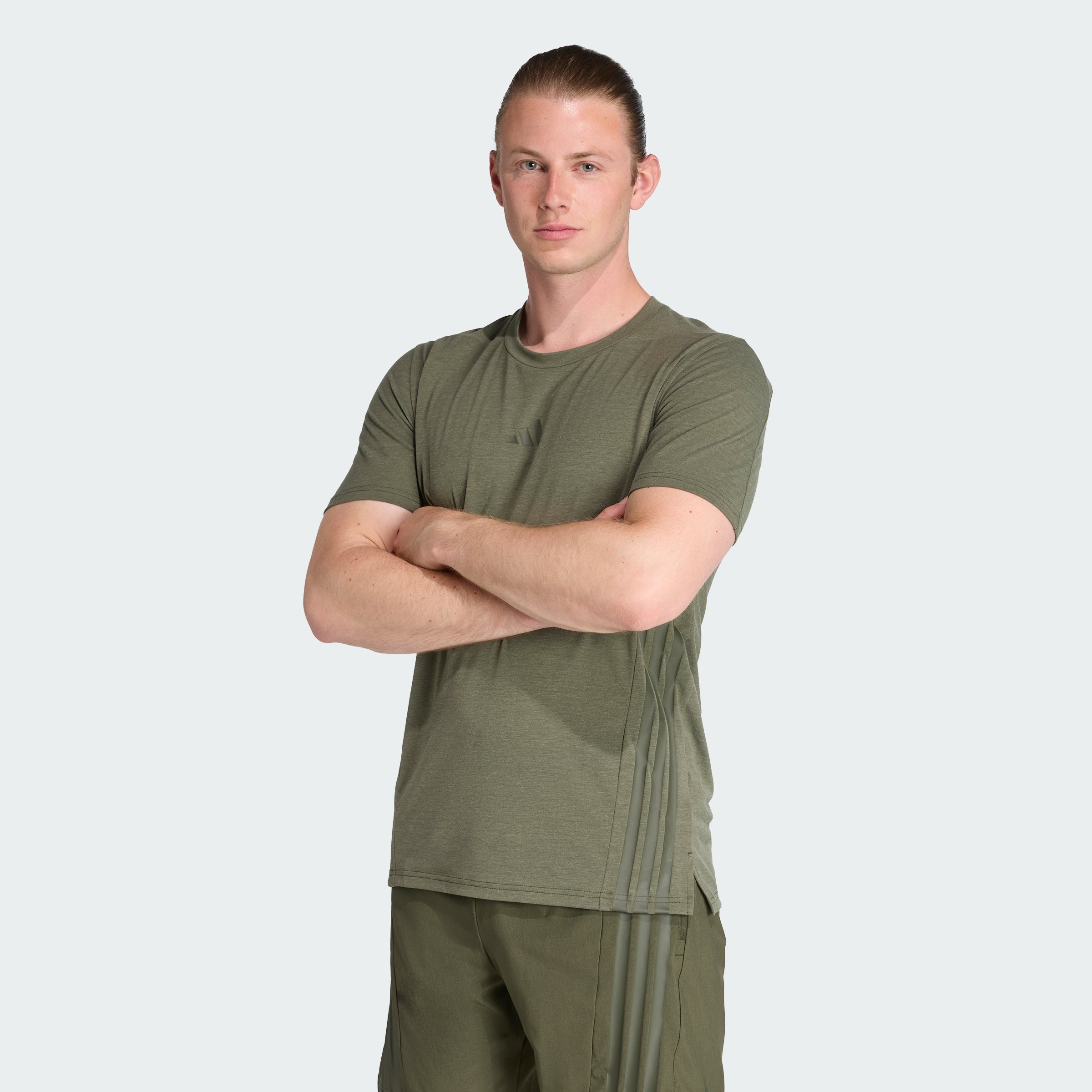 Men's adidas Designed 4 Training 3-Stripes Tee