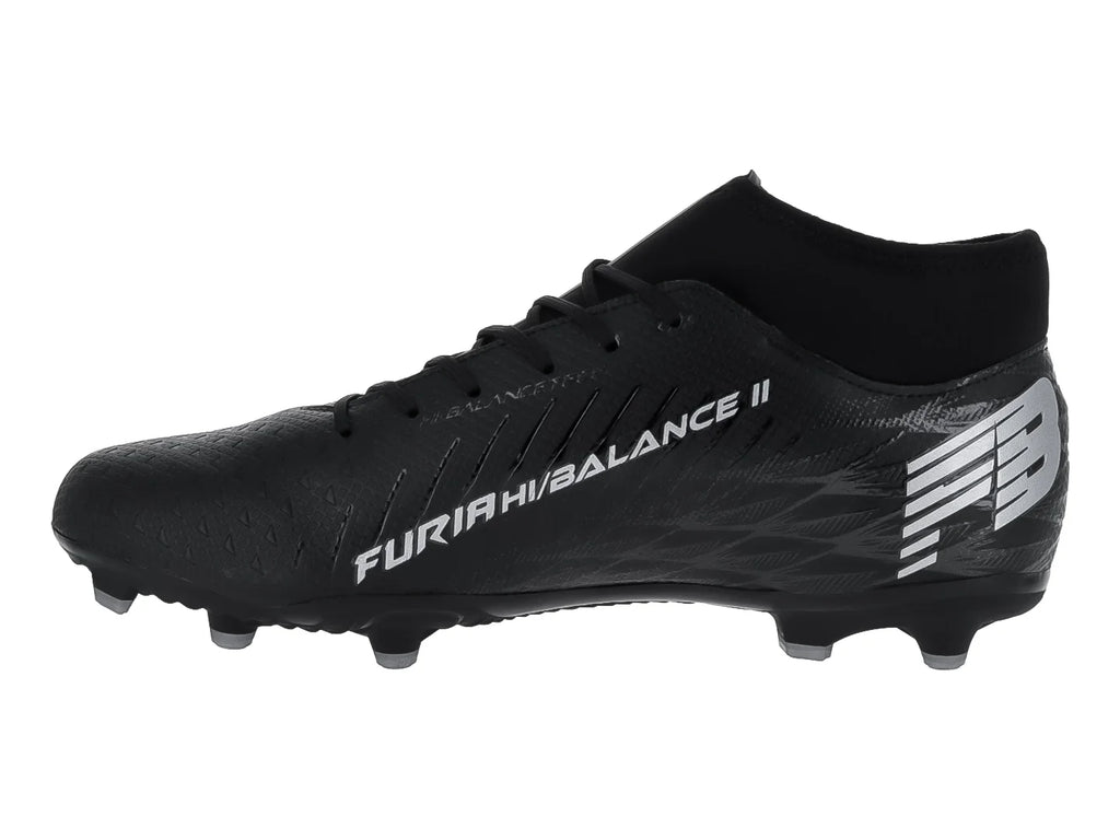 Tenis de Fútbol FURIA Negro y Gris Oxford para Hombre