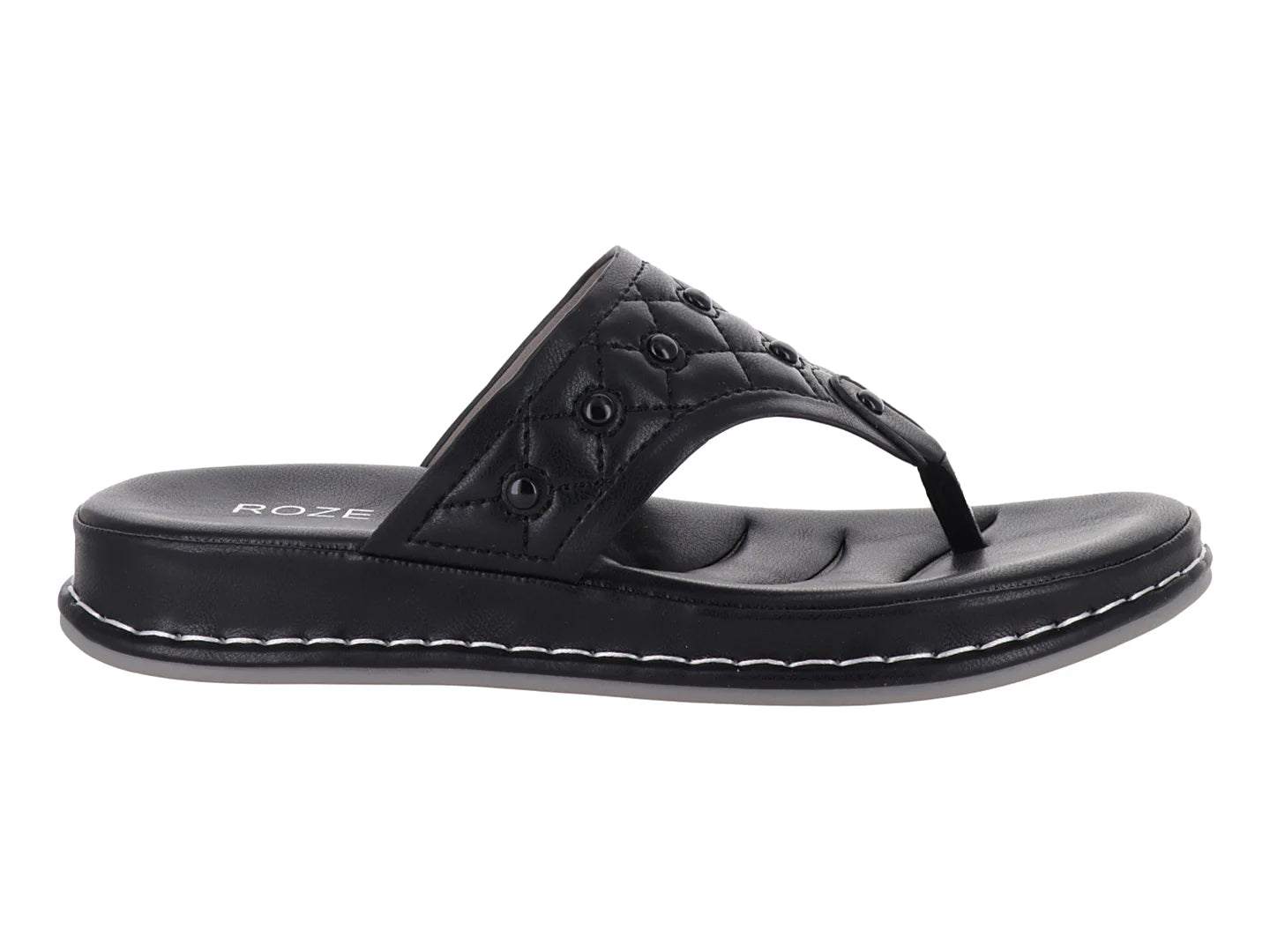 Sandalias ROZE Negro para Mujer