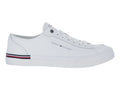Tenis Tommy Hilfiger Corporate Vulc Leather Blancos para Hombre