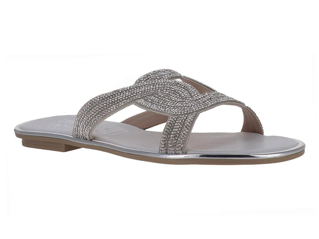 Sandalias Luna Rosa Color Plata para Mujer