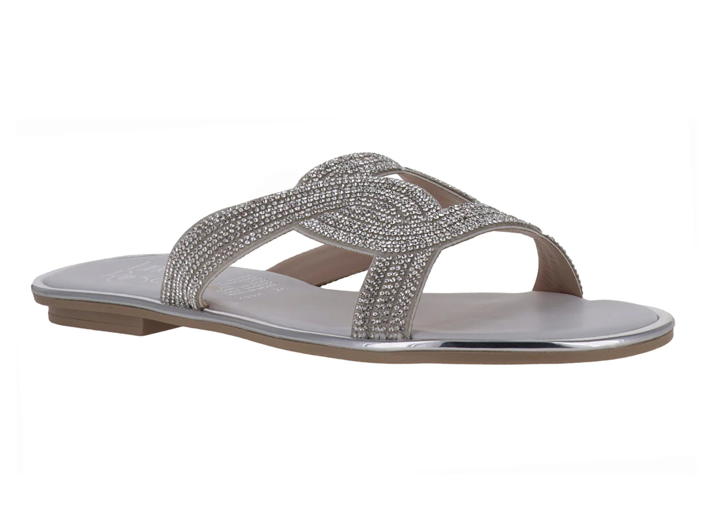 Sandalias Luna Rosa Color Plata para Mujer