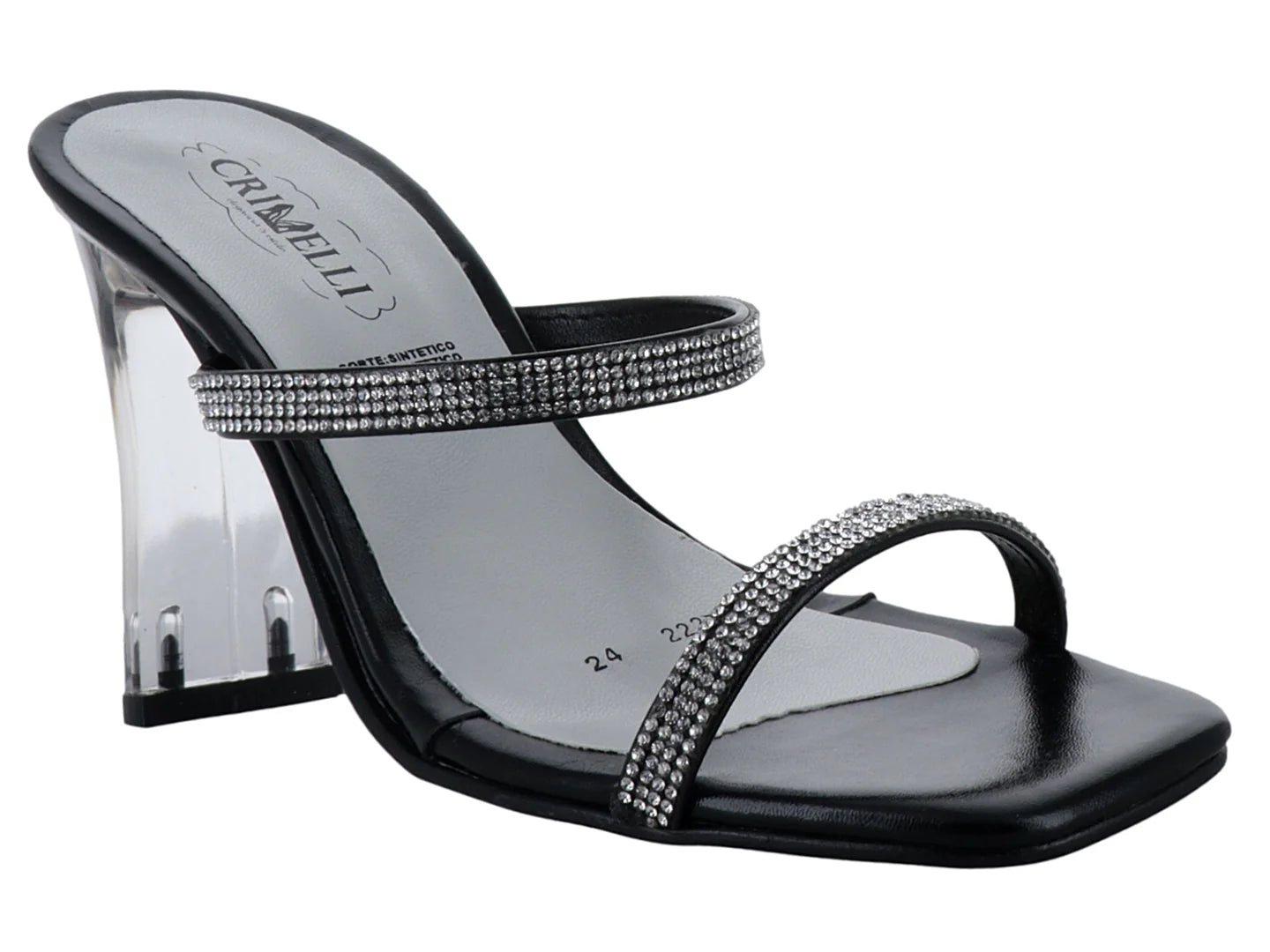 Zapatillas Fiesta Crivelli Negro para Mujer
