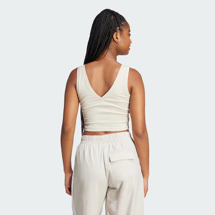Women's adidas Essentials Small Logo Cotton Lifestyle Tank Top