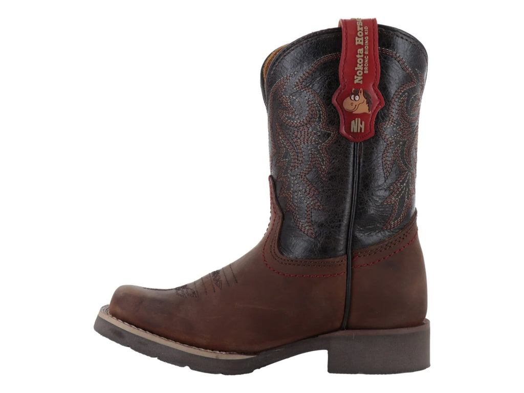 Botas Vaqueras Nokota Horse Color Miel para Niño