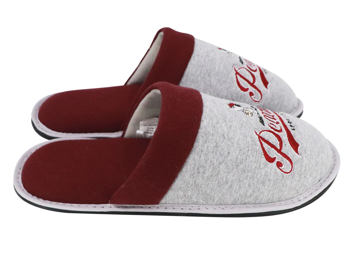 Pantuflas ARRA Snoopy Gris y Rojo para Hombre