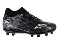 Tenis de Fútbol Furia Negro con Plata para Niño