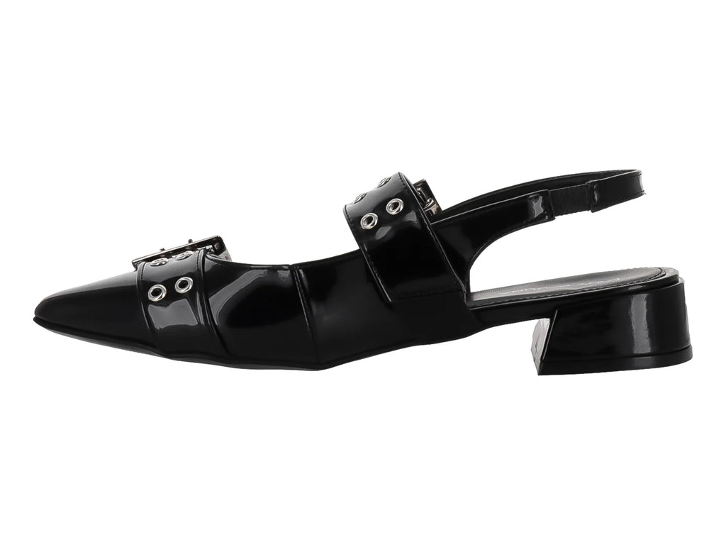 Zapatos de Charol Negro Lady Paulina para Mujer