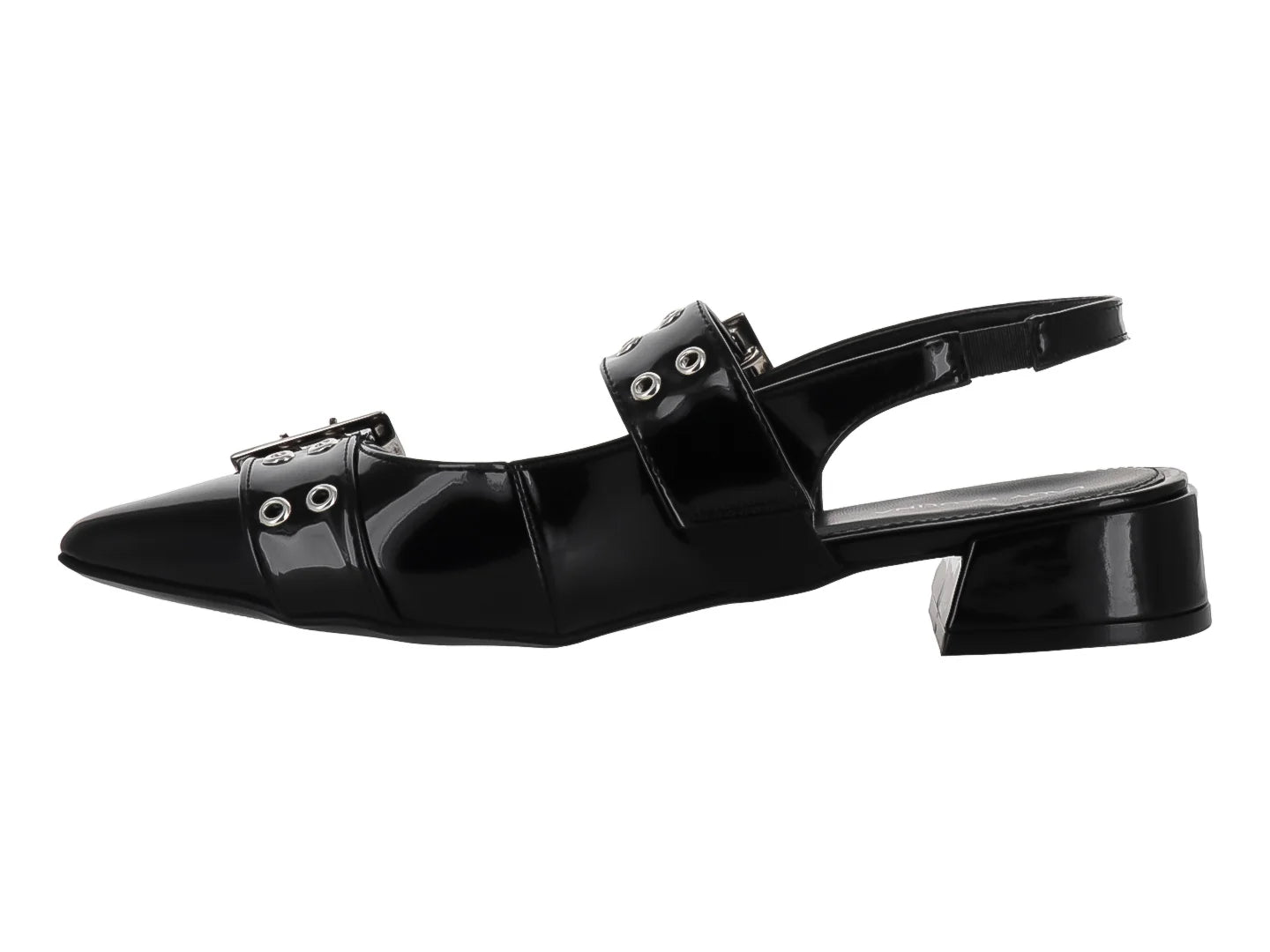 Zapatos de Charol Negro Lady Paulina para Mujer