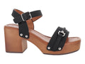 Sandalias ROZE Negro para Mujer