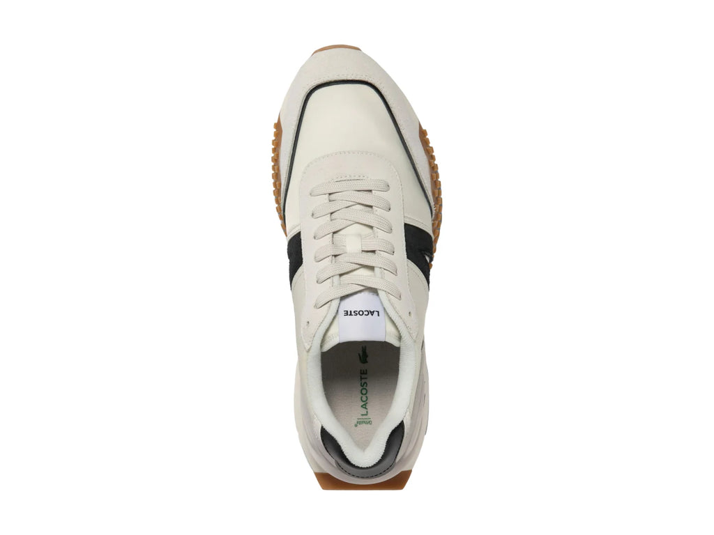 Tenis Lacoste L Spin Deluxe Blancos y Negros para Hombre