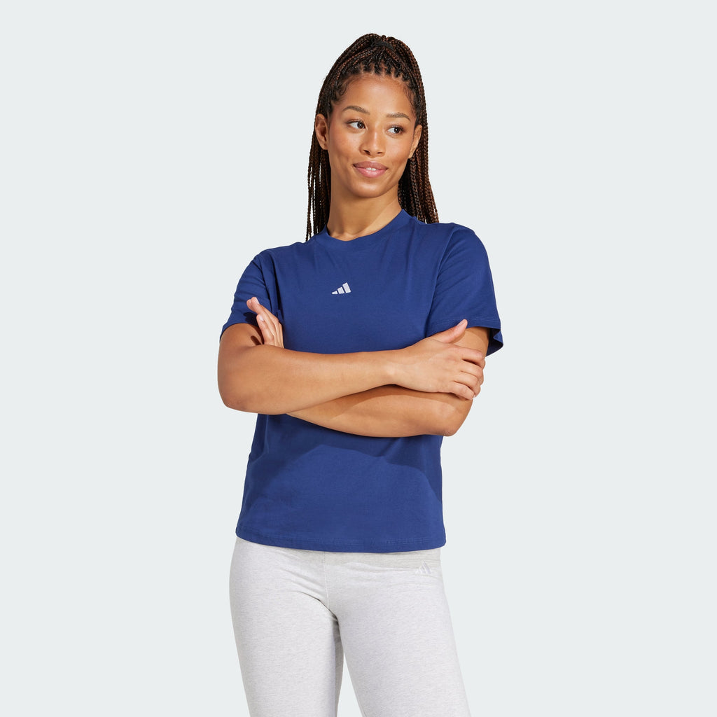 Women's adidas Essentials Small Logo Cotton Tee