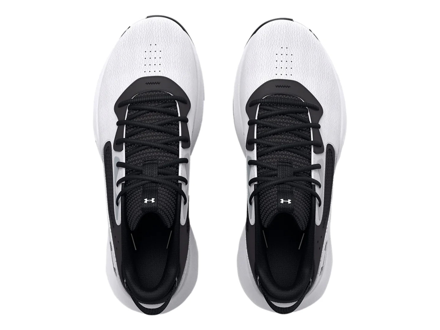Tenis Under Armour Lockdown 6 Blanco y Gris para Hombre