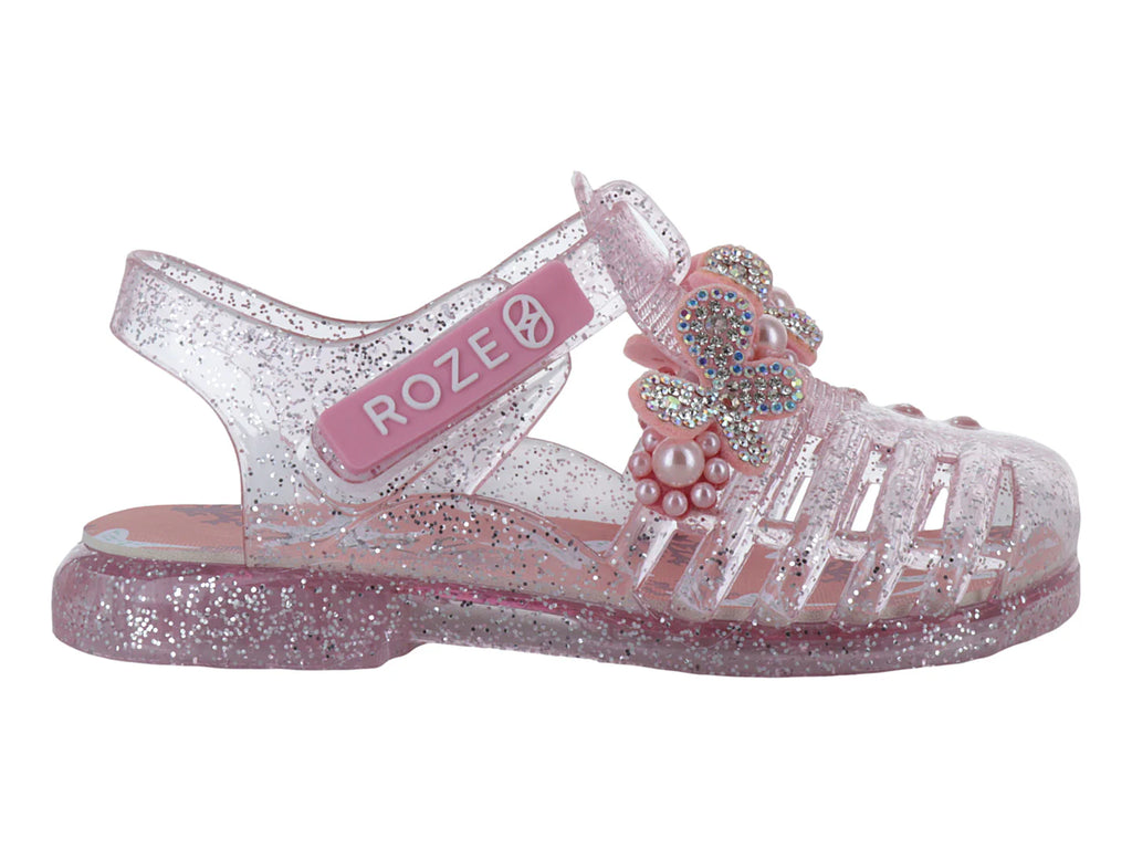 Sandalias Roze Glitter Pink para Niña