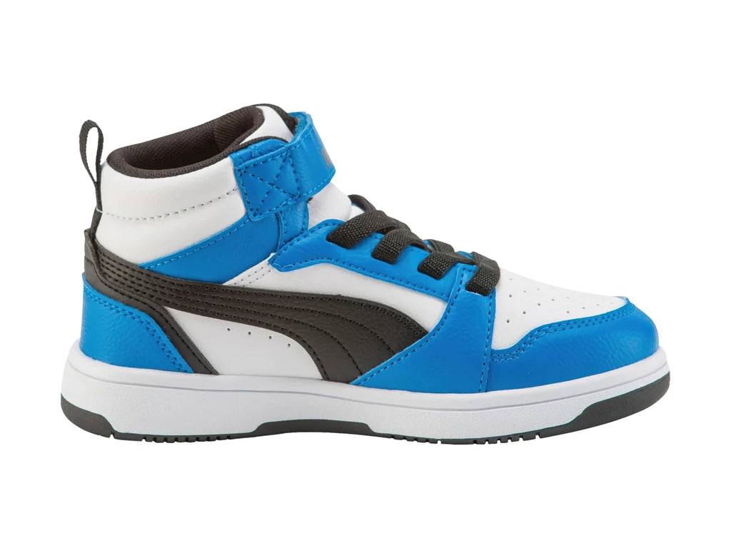 Tenis PUMA Rebound V6 Mid Multicolor para Niño