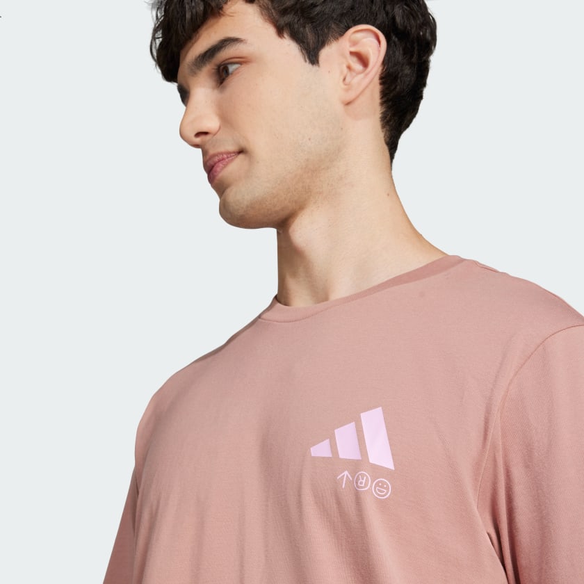 Men's adidas Lounge Verbiage Friends of Sport Graphic Tee