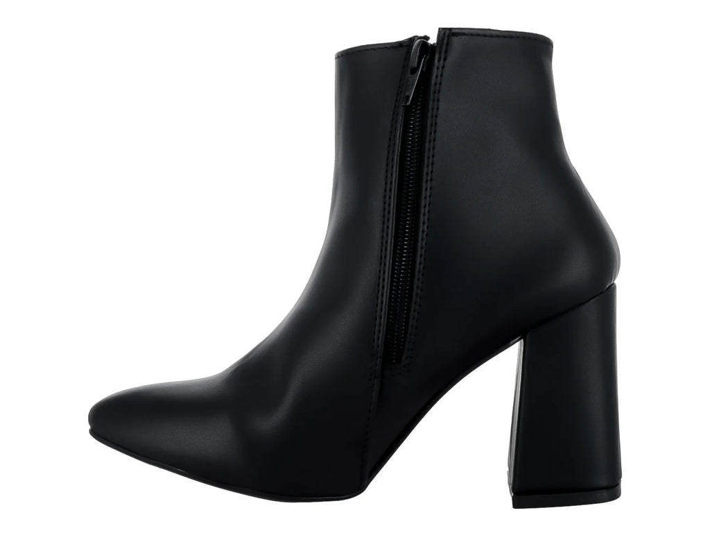 Botines Luna Rosa Negros para Mujer