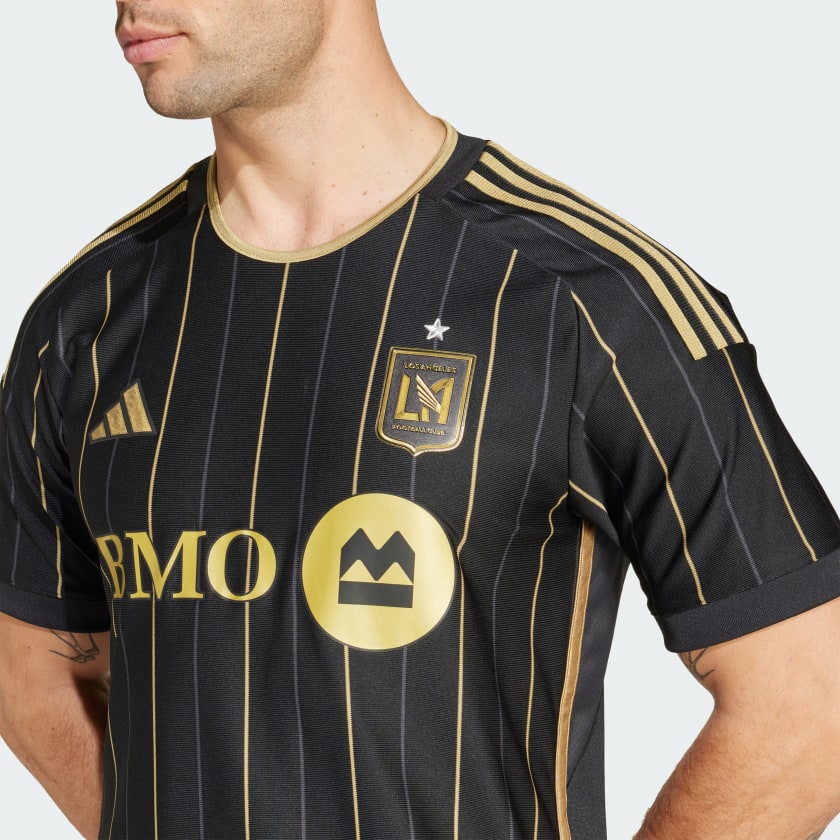 Men's adidas Los Angeles FC 24/25 Home Authentic Jersey