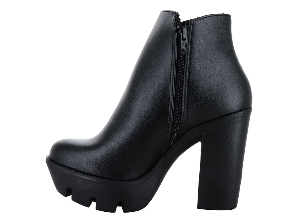 Botines Diana Denisse Negros para Mujer