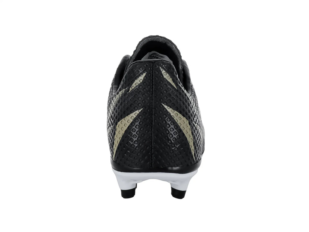 Tenis de Fútbol Furia 1023 Negro Oro para Niño