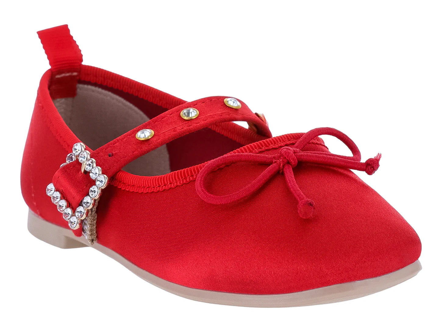 Zapatos Planos 4EVER Rojo para Niña