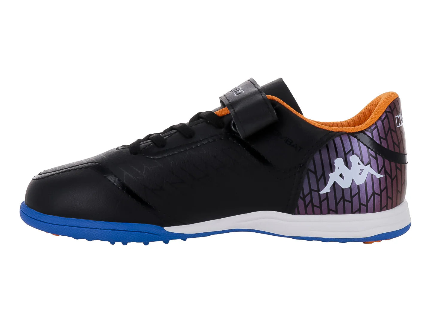 Tenis de Fútbol Kappa Kombat Player Negro y Azul para Niño