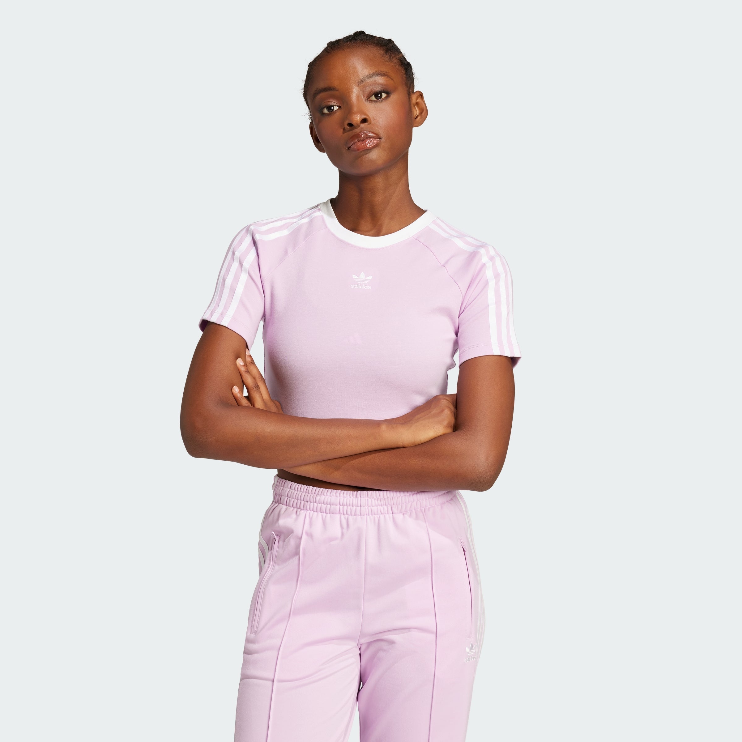 Women's adidas 3-Stripes Baby Tee
