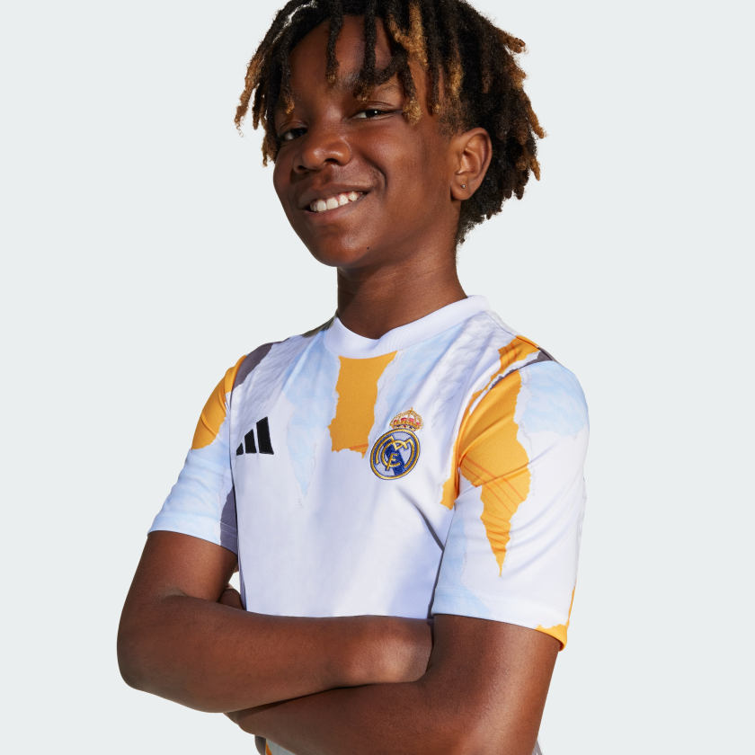 Kids' adidas Real Madrid 24/25 Pre-Match Jersey Kids