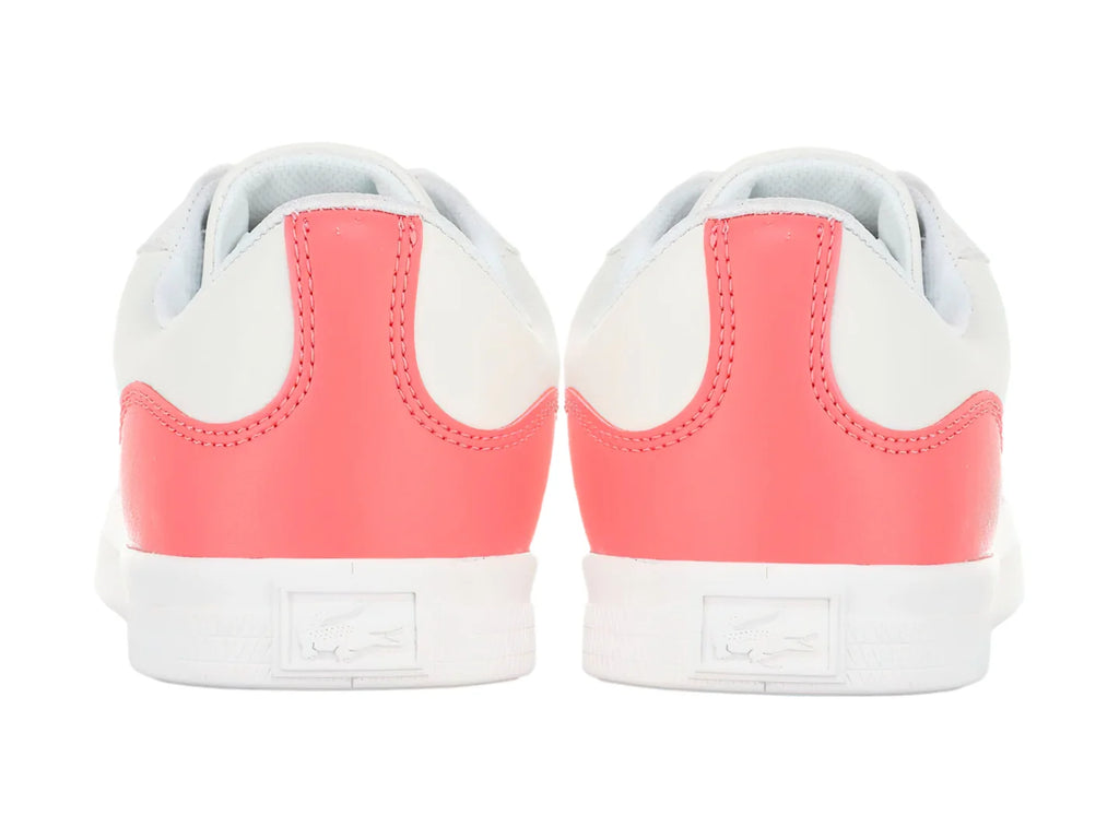 Tenis Lacoste Lerond Blancos con Rosa para Mujer