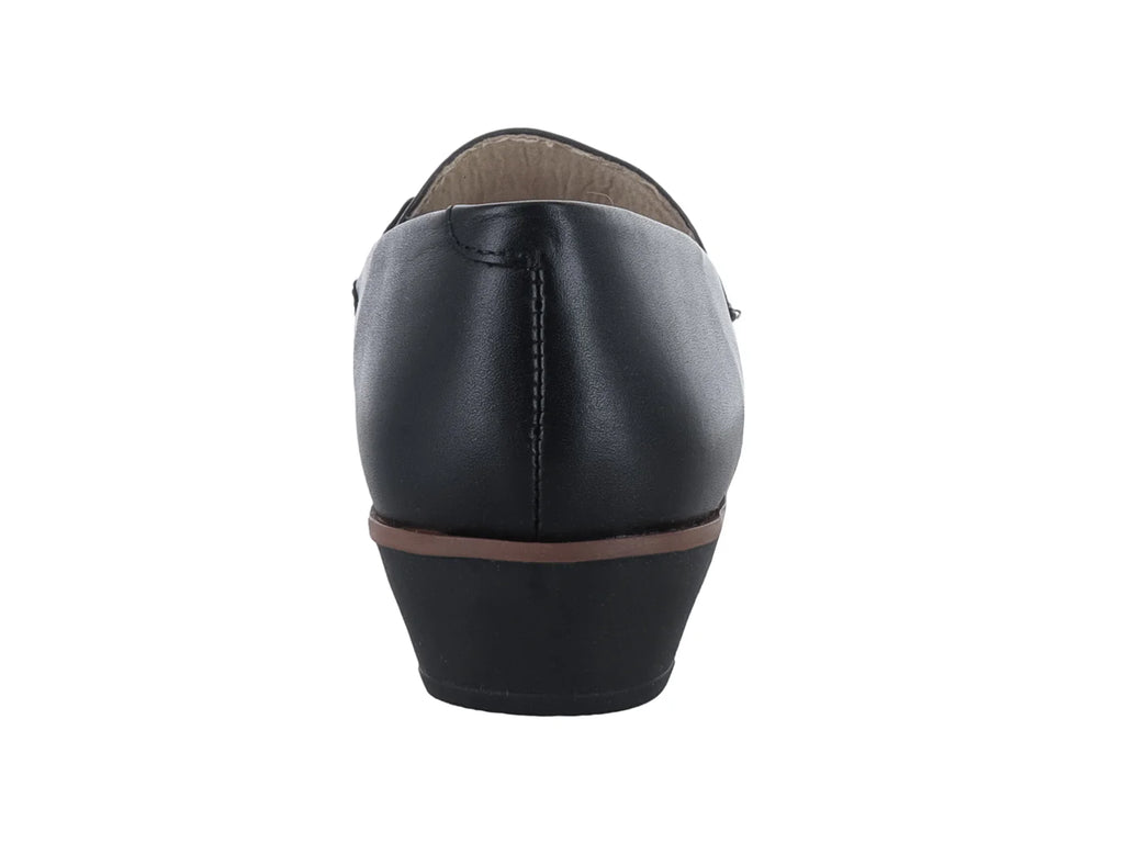 Zapatos Planos Loafer Vicenza Negro para Mujer