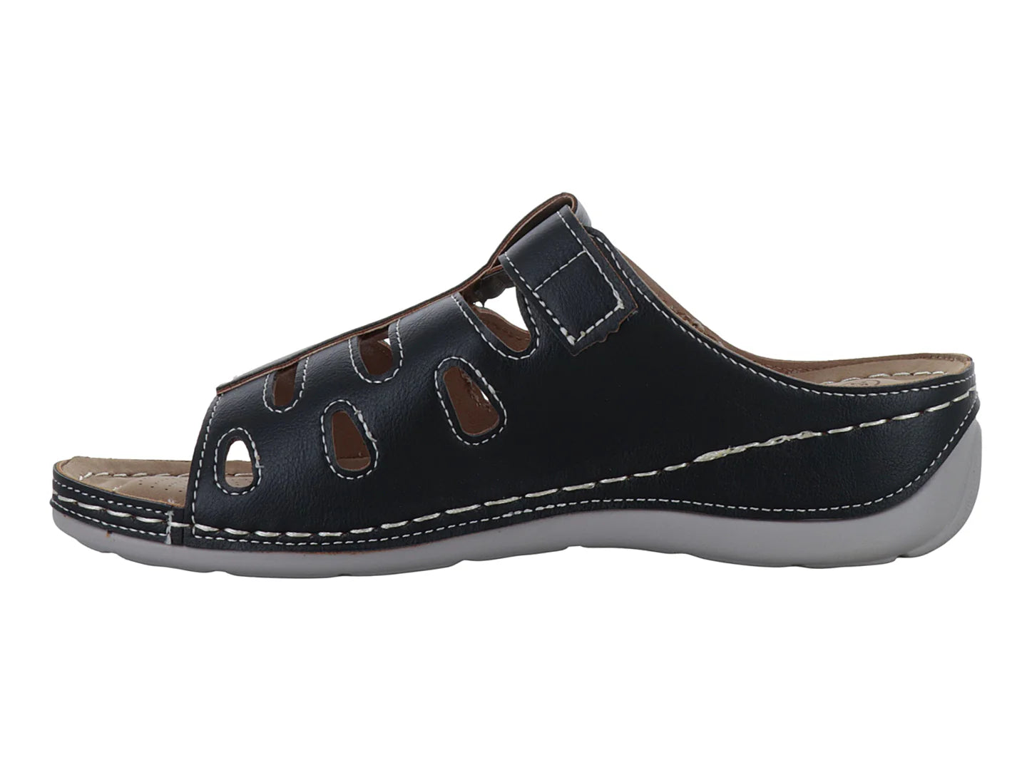 Sandalias Comfort Fit Negro para Mujer