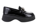 Mocasines MELIANA Camaleón Negro para Mujer