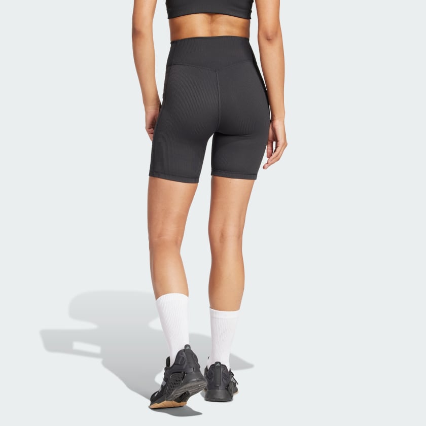 Women's adidas Optime Rib Short Leggings