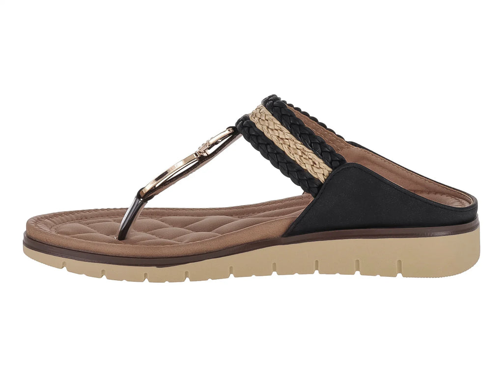 Sandalias ROZE Negro para Mujer