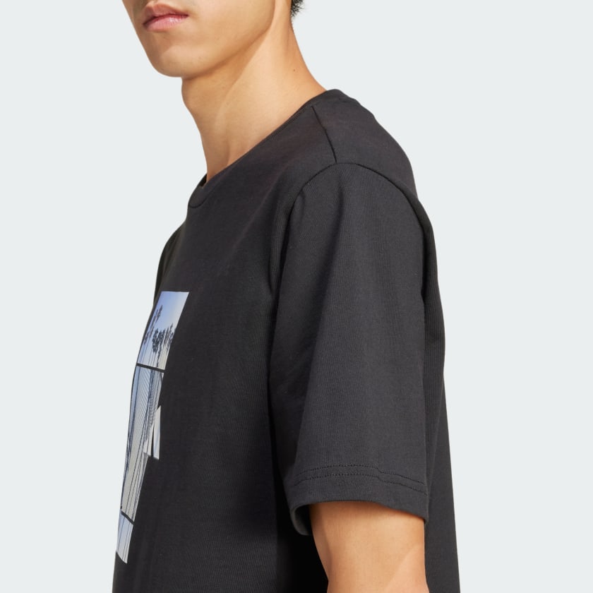Men's adidas Lens Elevated Graphic Tee