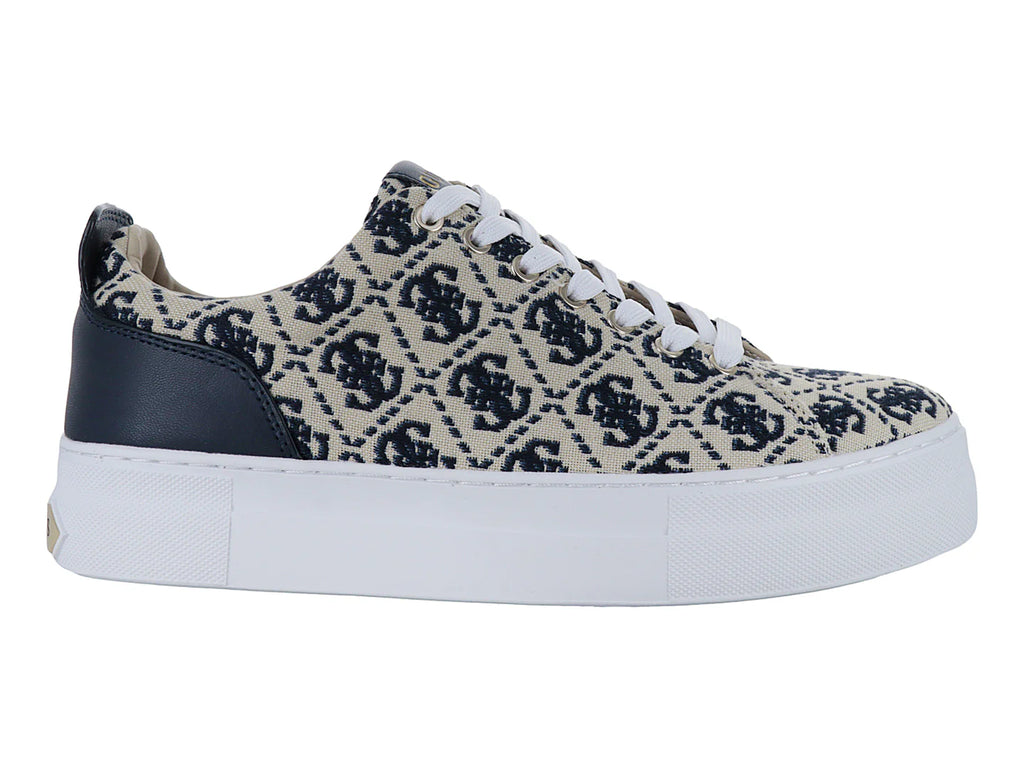Tenis Guess Gianel Ivory para Mujer