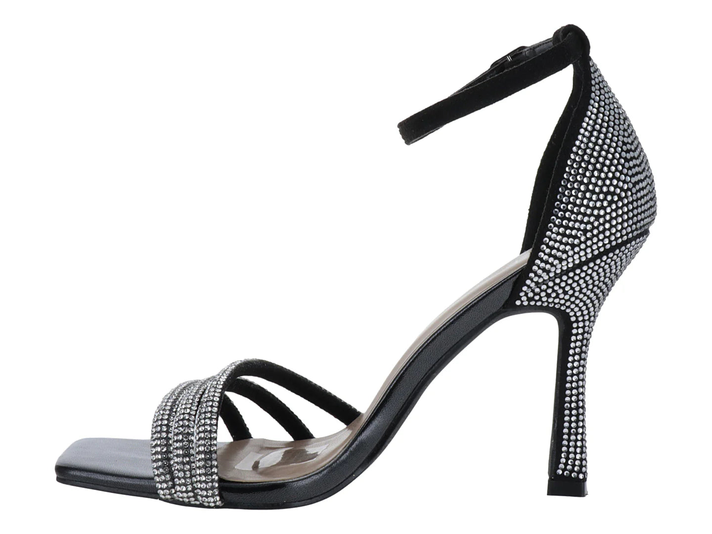 Sandalias de Tacón Roze Negro para Mujer