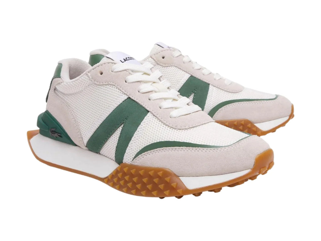 Tenis Lacoste L Spin Deluxe Blanco y Verde para Mujer
